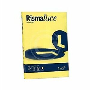 CARTA RISMALUCE A3 GR.140 53 GIALLO SOLE 200 Fg. FAVINI