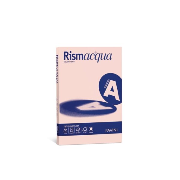 CARTA RISMACQUA A3 GR.140 05 SALMONE 200 Fg. FAVINI