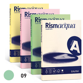 CARTA RISMACQUA A4 GR.140 09 VERDE CHIARO 32756