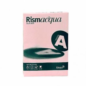 CARTA RISMACQUA A3 GR.140 10 ROSA 200 Fg. FAVINI