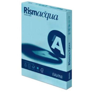 CARTA RISMACQUA A3 GR.140 08 CELESTE 200 Fg. FAVINI