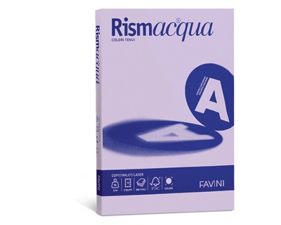 CARTA RISMACQUA A4 GR.90 06 LILLA 300 Fg. FAVINI
