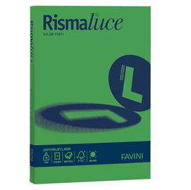 CARTA RISMALUCE A4 GR.90 60 VERDE 300 Fg. FAVINI 85807