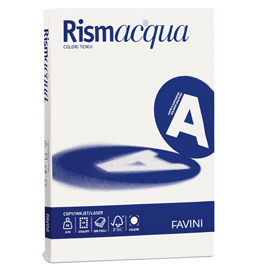 CARTA RISMACQUA A4 GR.90 110 AVORIO 300 Fg. FAVINI 85813