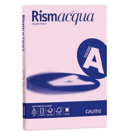 CARTA RISMACQUA A4 GR.90 10 ROSA 300 Fg. FAVINI 85810