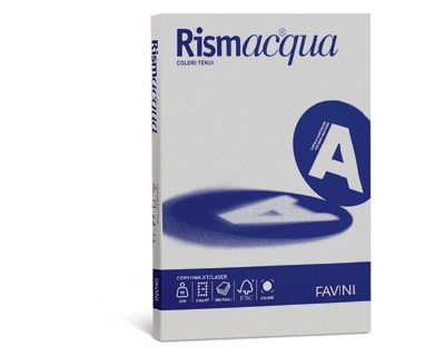 CARTA RISMACQUA A3 GR. 90 12 GHIACCIO CHIARO 300FG. FAVINI