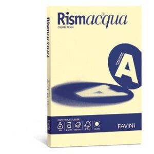 CARTA RISMACQUA A3 GR.200 07 GIALLO CHIARO 125 Fg. FAVINI 32800