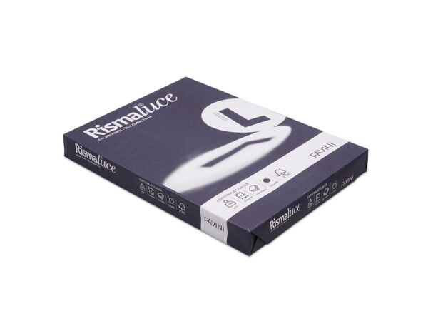 CARTA RISMALUCE A4 GR.200  BLU COBALTO   125 Fg. FAVINI 85814