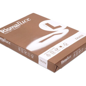 CARTA RISMALUCE A4 GR.200  DESERTO MARRONE   125 Fg. FAVINI