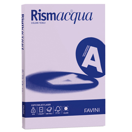 CARTA RISMACQUA A4 GR.200 06 LILLA 125 Fg. FAVINI 32794