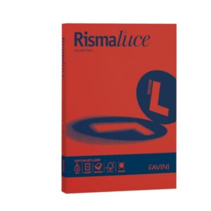 CARTA RISMALUCE A3 GR.200 61 ROSSO SCARLATTO 125 Fg. FAVINI