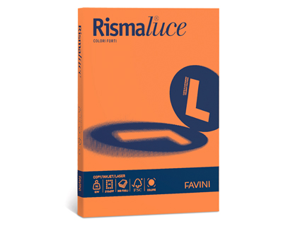 CARTA RISMALUCE A3 GR.200 56 ARANCIO 125 Fg. FAVINI