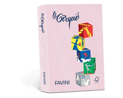 CARTA LE CIRQUE A3 GR.80 500FG. 108 ROSA