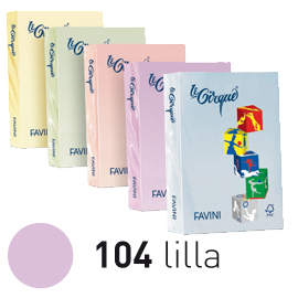 CARTA LE CIRQUE A4 Gr. 80 500FG. 104 LILLA 32858
