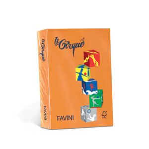 CARTA LE CIRQUE A3 GR.80 500FG. 205 ARANCIO TROPICO