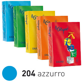CARTA LE CIRQUE A3 GR.80 500FG. 204 AZZURRO REALE 61527