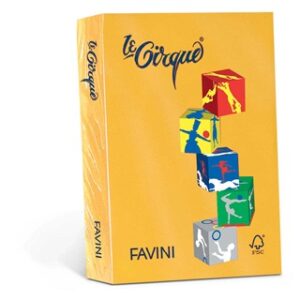 CARTA LE CIRQUE A4 Gr. 80 500FG. 201 GIALLO ORO
