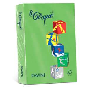 CARTA LE CIRQUE A3 GR.80 500FG. 203 VERDE PRATO