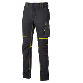PANTALONE DA LAVORO WORLD - INVERNALE - TAGLIA XXL - NERO - U-POWER 94211