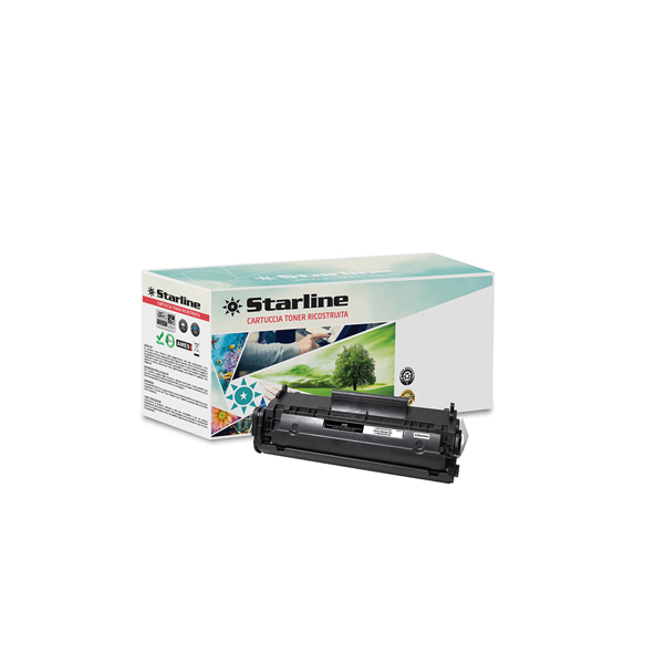 STARLINE - TONER RICOSTRUITO - PER CANON - NERO - 0263B002 - 2.000 PAG STLCFX10