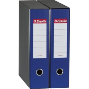 REGISTRATORE EUROFILE Prot.5,0cm BLU  ESSELTE 50958