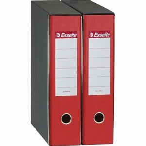 REGISTRATORE EUROFILE Prot.5,0cm ROSSO  ESSELTE 50961