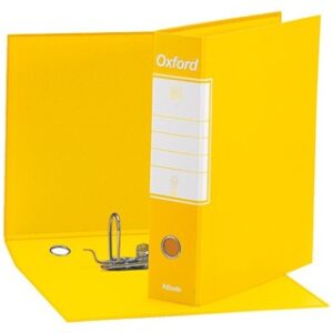 REGISTRATORE OXFORD Prot. 8cm GIALLO ESSELTE 63416