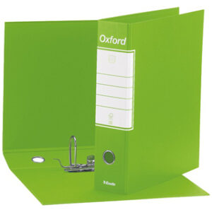 REGISTRATORE OXFORD Prot. 8cm VERDE LIME  ESSELTE 63419