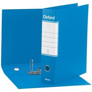 REGISTRATORE OXFORD Prot. 8cm AZZURRO ESSELTE 63420