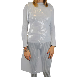 GREMBIULE APRON 30 - TAGLIA UNICA - LDPE - AZZURRO - WORKER - CONF. 100 PEZZI 101568