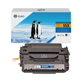 GG - TONER COMPATIBILE PER HP LASERJET ENTERPRISE MFP M525C/MFP M525F/MFP M525DN - NERO - 12.500 PAG GGNHCE255X