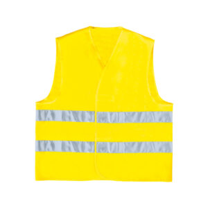 GILET ALTA VISIBILITA' GILP2 - POLIESTERE - TAGLIA L - GIALLO FLUO - DELTAPLUS 76324