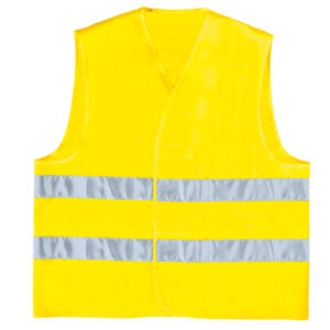 GILET ALTA VISIBILITA' GILP2 - POLIESTERE - TAGLIA XXL - GIALLO FLUO - DELTAPLUS 78050