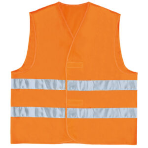 GILET ALTA VISIBILITA' GILP2 - POLIESTERE - TAGLIA XXL - ARANCIO FLUO - DELTAPLUS 82217