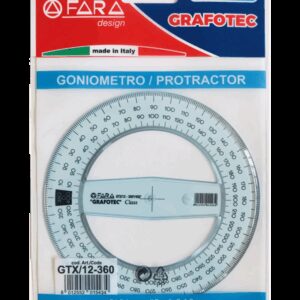 GONIOMETRO GRAFOTEC 12CM. 360°