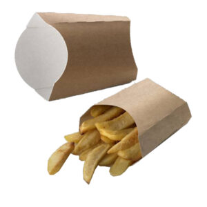 BOX STREET FOOD PER FRITTI - 13 X 13 X 5,5 CM - LEONE - CONF. 100 PEZZI 91379