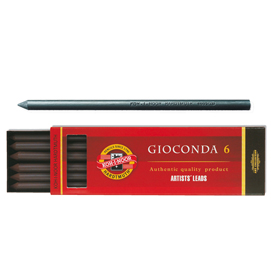 MINE IN GRAFITE - MINA 5,6MM - GRADAZIONE 4B - KOH I NOOR - ASTUCCIO 6 MINE 46200