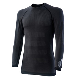 T-SHIRT THERMO ACTIVE - MANICA LUNGA - TAGLIA S/M - ANTRACITE - ROSSINI 100584