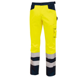 PANTALONE INVERNALE ALTA VISIBILITA' BEACON - GIALLO FLUO - TAGLIA M - U-POWER 89957