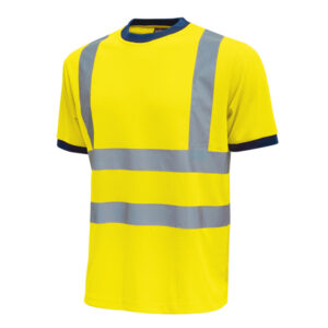 T-SHIRT ALTA VISIBILITA' GLITTER - TAGLIA XXL - GIALLO FLUO - U-POWER - CONF. 3 PEZZI 89978