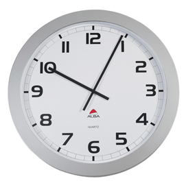 OROLOGIO DA PARETE GIANT - DIAMETRO 60 CM - GRIGIO - ALBA 74480