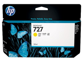 INK-JET HP GIALLO DESING JET T920 T1500 727 130ML. HPB3P21A