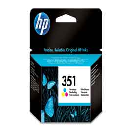 INK-JET HP 351 COLORE CON INCHIOSTRO HP VIVERA 3,5ML HPCB337EE