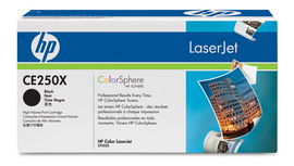 TONER HP NERO COLOR LASERJET CE250X COLORSPHERE HPCE250X