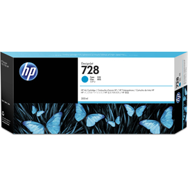 INK-JET CIANO DESIGNJET T730-830 N.728 300ML HPF9K17A