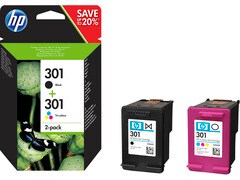INK-JET HP DESKJET 1000-1050-2000 NR.301 BK+COL. HPN9J72AE