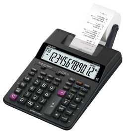 CALCOLATRICE SCRIVENTE HR-150RCE - 12 CIFRE - CON ADATTATORE - NERO - CASIO 80346