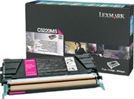 TONER LEXMARK RETURN PROGRAM MAGENTA C522 C524 3K IBMC5220MS
