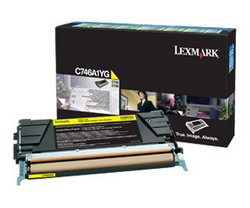 TONER LEXMARK GIALLO C746 C748 7K IBMC746A1YG