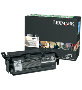 TONER LEXMARK RETURN PROGRAM T650 T652 T654 ALTA CAP. 25.000 PAG. IBMT650H11E